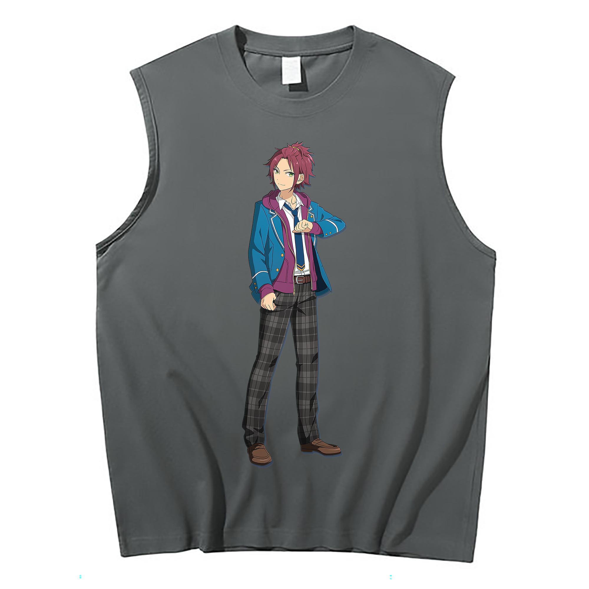 （画像用） あんさんぶるスターズ! Ensemble Stars コットン100％タンクトップ（フロントプリント）